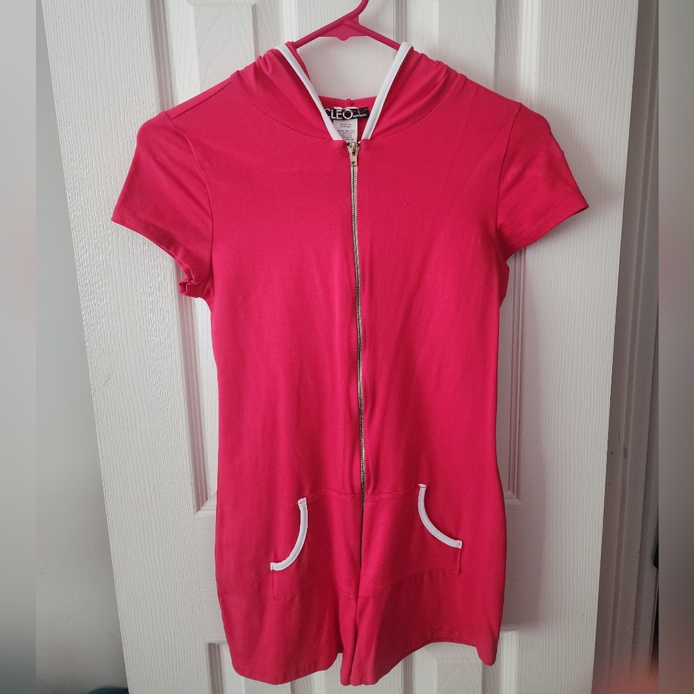 Cleo Apparel Pink Jumpsuit